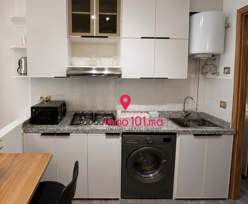 Location studio meublé à l’Agdal ZLLAM2487